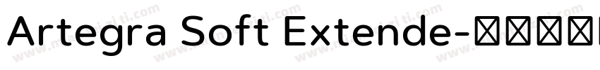 Artegra Soft Extende字体转换